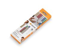 Steinel Bâtons de colle 85°C scintillants, Bâtons de colle chaude multicolores 7 mm, 16 pcs., cartouches de colle chaude, pour pistolet à colle GlueMatic 1007-LT