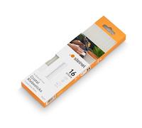 Steinel Bâtons de colle cristal, diam. 7 mm, stylo á colle chaude transparente, cartouche á colle chaude d'une longueur de 150 mm, paquet de 96g, 006624, 16 pc(s)
