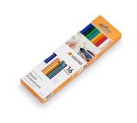 Steinel Bâtons de colle 006969, 7 mm x 150 mm, Couleurs diverses, 96 g, 16 pc(s)