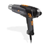 Steinel Décapeur thermique HM 2020 E, 2200 W, écran LCD, température 80°C-630°C, pistolet à air chaud avec chauffage céramique, 150-500l/min