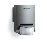 Steinel Détecteur de mouvement IS 130-2 anthracite, extérieur/intérieur, capteur infrarouge 130°, portée max. 12 m, IP54