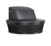 Steinel Détecteur de Mouvement sensIQ S Anthracite, 2000 W, 300°|20 m capteur, Protection Contre Le Rampage, Support Mural d'angle & télécommande Inclus