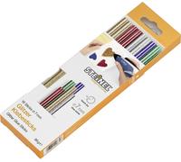 Steinel KLEBESTICKS 7MM GLITZER 96GR Bâtons de colle 7 mm or, argent, vert, bleu, rouge 0.097 kg 16 pc(s)