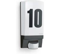 STEINEL L 1 SCHWARZ APPLIQUE EXTÉRIEURE EN PLASTIQUE BLANC Incolore G