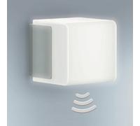 STEINEL L 835 SC Applique d'extérieur à détecteur argenté SC, dimmable, gris, Matière Plastique, Moderne