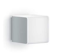 Steinel Lampe d'extérieur L 830 SC argent, applique murale LED, détecteur de mouvement 160°, connectable, peut être utilisée via app