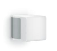 Steinel Lampe d'extérieur L 835 SC argent, applique murale LED, détecteur de mouvement 160°, connectable, peut être utilisée via app
