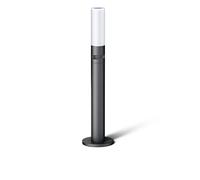 Steinel LED Lampe de chemin GL 65 S Anthracite, détecteur de mouvement 180°, lampe de jardin blanc chaud, allumage en douceur, veilleuse
