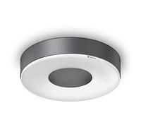 STEiNEL LED plafonnier RS 200 SC, détecteur de mouvement 360°, luminaire intérieur intelligent, peut être mis en réseau, commandé par application Bluetooth 078782 Anthracite