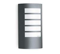 Steinel Luminaire extérieur L 12 anthracite, applique murale d'extérieur 60 W max., douille E27, applique murale moderne 069155