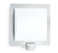 Steinel luminaire extérieur L 20 argent, applique à détecteur 180°, portée max. 10 m, résistant aux chocs, E27, 60W max.
