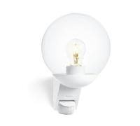 Steinel luminaire extérieur L 585 S - avec détecteur de mouvement 180° - portée 10 m - puissance de 60W max., Blanc
