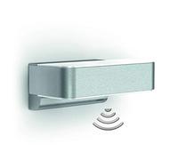 Steinel Luminaire extérieur LED Smart Home L 810 iHF Z-Wave, système Smart Friends, 12,5 W, détecteur 160°, contrôle de la maison, argent, 29869