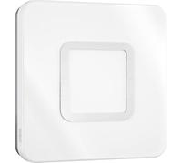 Steinel luminaire intérieur LED RS LED M1 V2 acier inoxydable, 9.5 W applique LED, 560lm, 360° détecteur de mouvement, portée max. 8m