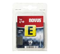 STEINEL NOVUS Agrafe E type J 19 mm VE de 2600 pièces Quantité:1