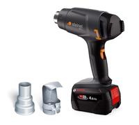 Steinel Pistolet à air chaud sans fil MH 1, y compris batterie Bosch PFA 4.0 Ah 18V, décapeur thermique sans fil, 2 niveaux de température 300°C/450°C