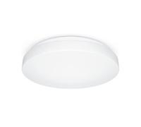 Steinel Plafonnier LED RS 20 S, détecteur de mouvement 360°, 3000 K, 942 lm, allumage en douceur, veilleuse, luminaire intérieur