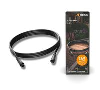 Steinel Rallonge pour système d'éclairage, câble Basse Tension, résistant aux intempéries IP67, Plug & Play, Accessoires de Jardin 24 V, Noir (2.5 m)