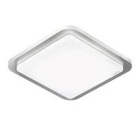 Steinel RS LED D2 052539 Plafonnier LED avec détecteur de mouvements argent 8.8 W blanc chaud avec fonction crépusculaire, avec fonction veilleuse, éclairage Blanc G