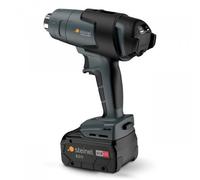 Steinel Souffleur d'air chaud sans fil mobile heat MH 3 + batterie et chargeur 8 Ah (066604)