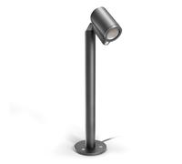 STEINEL Spot Garden C 24 V Kit d'éclairage de jardin, RGBWW, 16 millions de couleurs, commande via app, IP65 (Single - Avec détecteur, Borne lumineuse)