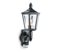 Steinel Applique extérieure L 15 S – détecteur 180°, portée max. 10 m, LED E27 60 W – Noir