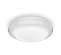 Steinel Plafonnier LED extérieur DL Vario Quattro S blanc 4000 K détecteur 360° réglable anti-chocs