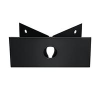 Steinel Support mural EWH 03 – Noir inox, adaptateur d'angles pour luminaire extérieur L 400