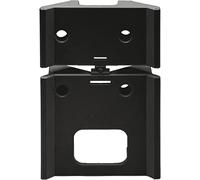 Steinel Support Mural d'angle Noir, pour détecteur de Mouvement is 180-2, Adaptateur d'angle, Support d'accessoires pour Angle intérieur et Angle extérieur