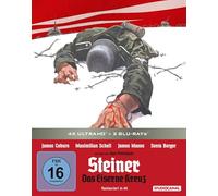 Steiner - Das Eiserne Kreuz - 4K UHD Steelbook + Blu-ray + Bonus Blu-ray + Limited Edition [Édition Limitée]