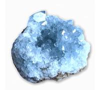 Steinfixx Cristal de célestine I Pierre précieuse I Pierre de guérison I Cluster I Attire les regards I Madagascar (200-250 g)
