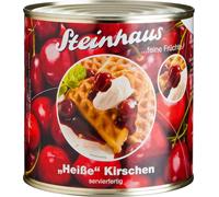 Steinhaus Cerises chaudes fruit fin et sucré prêt à servir 2650ml