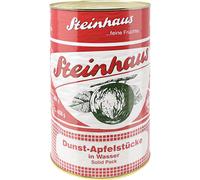 Steinhaus Dunst Pommes en morceaux fruits fins macérés dans l'eau 4650ml