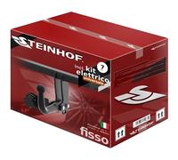 STEINHOF Nouveau attelage Rigide Rigide Fixe Compatible avec Voiture avec 7-Broches Faisceau électrique Universel