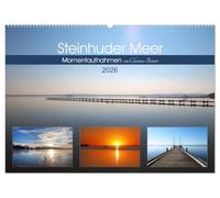 Steinhuder Meer, Momentaufnahmen von Christine Bienert (Wandkalender 2026 DIN A2 quer), CALVENDO Monatskalender: Das Steinhuder Meer lädt mit stimmungsvollen Fotos zum Wohlfühlen und Träumen ein
