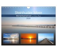 Steinhuder Meer, Momentaufnahmen von Christine Bienert (Wandkalender 2026 DIN A4 quer), CALVENDO Monatskalender: Das Steinhuder Meer lädt mit stimmungsvollen Fotos zum Wohlfühlen und Träumen ein