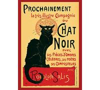 Steinlen, Theo Phile, Poster tournee du chat noir + article additionnel ohne rahmen