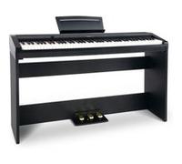 Clavier Piano Numérique Synthétiseur USB MIDI Stagepiano Set Support Meuble Noir