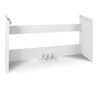 Support Piano Clavier Stagepiano en Bois avec 3-pedal pour Steinmayer P-60 Blanc