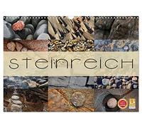 Steinreich (Wandkalender 2026 DIN A3 quer), CALVENDO Monatskalender: Erleben Sie die Wunderwelt und den Facettenreichtum der Steine
