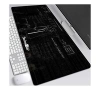 Steins Gate 700x300mm Tapis de Souris XL Multifonction Gaming Mousepad XL Grand sous Main, Anime Souris 3mm Bureau Anti-Glissant Surface Texturée pour Ordinateur,B