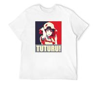 Steins Gate - Mauyri Tuturu! T Shirt Steins Gate Steinsgate Okarin Okabe Rintaro Manga Elpsycongroo Mayuri T-Shirt White M