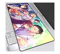 Steins Gate Tapis De Souris 800X300Mm Gaming Mousepad, Clavier Étendu, Tapis De Souris Professionnel De Jeu Mousepad avec Base De 3 Mm D'Épaisseur, pour Ordinateurs Portables, Pc, E