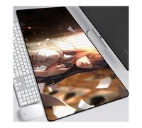 Steins Gate Tapis De Souris 800X300Mm Gaming Mousepad, Clavier Étendu, Tapis De Souris Professionnel De Jeu Mousepad avec Base De 3 Mm D'Épaisseur, pour Ordinateurs Portables, Pc, F