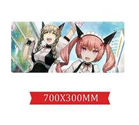 Steins Gate Tapis De Souris De Jeu De Vitesse |Tapis De Souris XXL | 700 X 300Mm Grand Format |Base De 2Mm D'Épaisseur | Précision Et Rapidité Parfaites, O