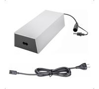 Steinwhale 195W Power Supply Adapter for Starlink Gen 3, 57V 3.42A Charger with Detachable C8 Power Cord & Waterproof DC Female Port, Replacement for Standard Kit Gen 3 Accessories