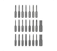 Steinwhale 21pc 4mm S2 Steel Precision Screwdriver Bit Set &2 1/4" Adapters | Dual magnetic socket changers with interchangeable alloy profiles. Engineered for versatile electronics and drone repair.