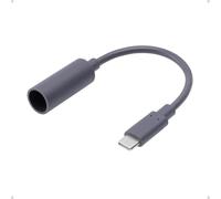 Steinwhale Câble Adaptateur d'alimentation étanche DC Femelle vers USB-C mâle pour Starlink Mini, Compatible avec Une Alimentation PD 100W, Chargeur USB-C PD et Batterie Externe
