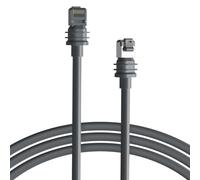 Steinwhale Ethernet Cable for Starlink Standard/Gen 3 and Mini 10M/33FT, Waterproof Barrel Jack, 26AWG CAT5E 1000Mbps Data Transfer, Outdoor Use, Cold & Heat Resistant, Replacement Extension Cable