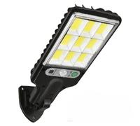 SteJar Lampes solaires d'extérieur détecteur de mouvement, lumières de sécurité avec télécommande, applique murale solaire crépuscule-aube, étanche IP65, projecteur énergie